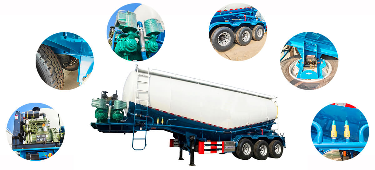 TITAN Bulk Cement Tanker Trailer for Sale in Liberia