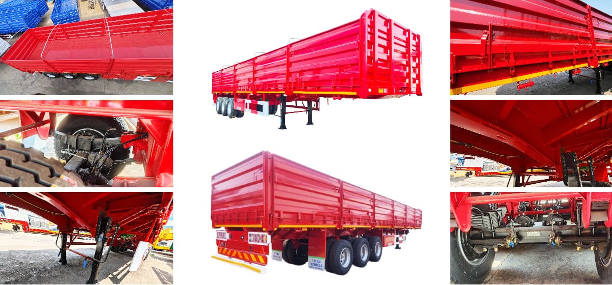 Side Wall Trailer  Grain Trailers for Sale in Zimbabwe