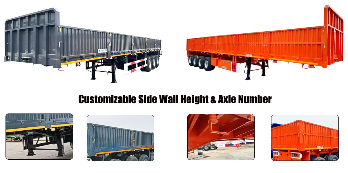 Side Wall Trailer  Grain Trailers for Sale in Zimbabwe
