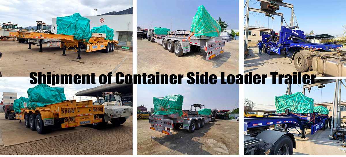 Container Side Loader for Sale in Guyana | 37 Ton Sidelifter