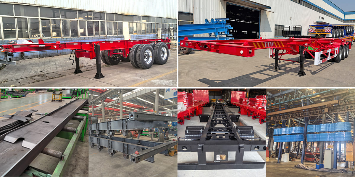 20 40 Ft Container Chassis for Sale Price in Jamaica