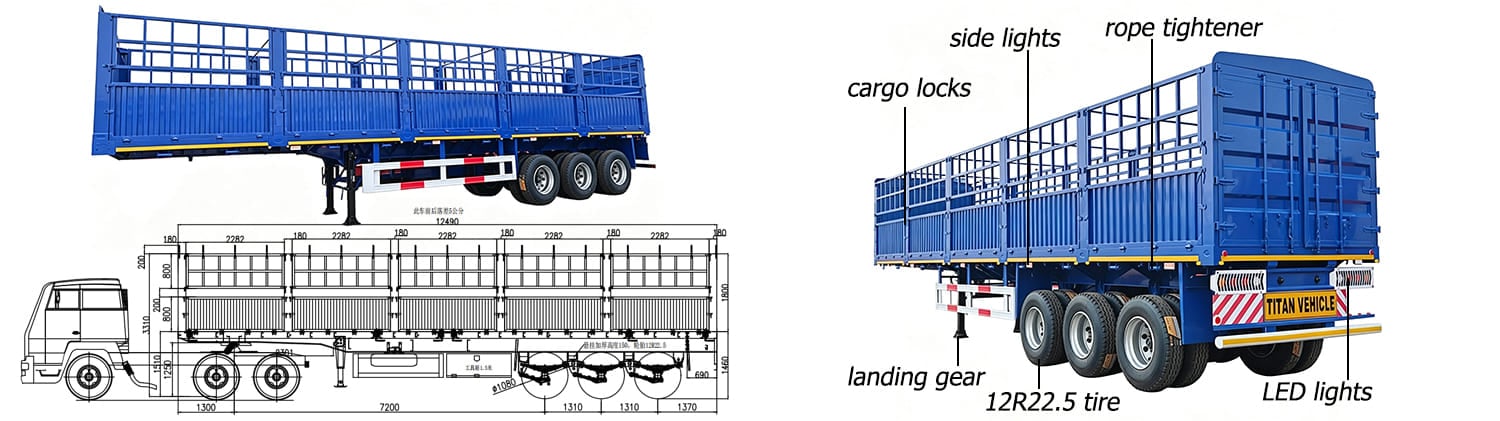 How to Choose Fence Cargo Trailers for Freight in Senegal