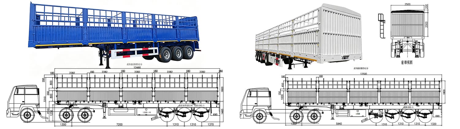 How to Choose Fence Cargo Trailers for Freight in Senegal