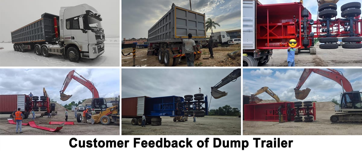 4. Which Dump Semi Trailer Is Suitable for Mali Roads and Mining Transport?