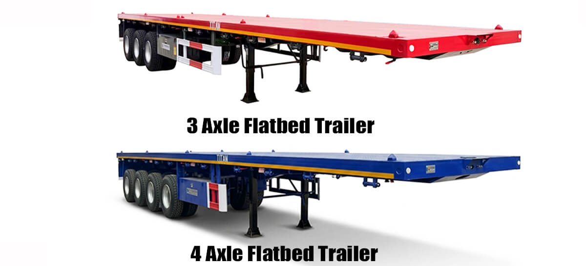 Titan Flatbed Trailer for Sale in C&ocirc;te d'Ivoire