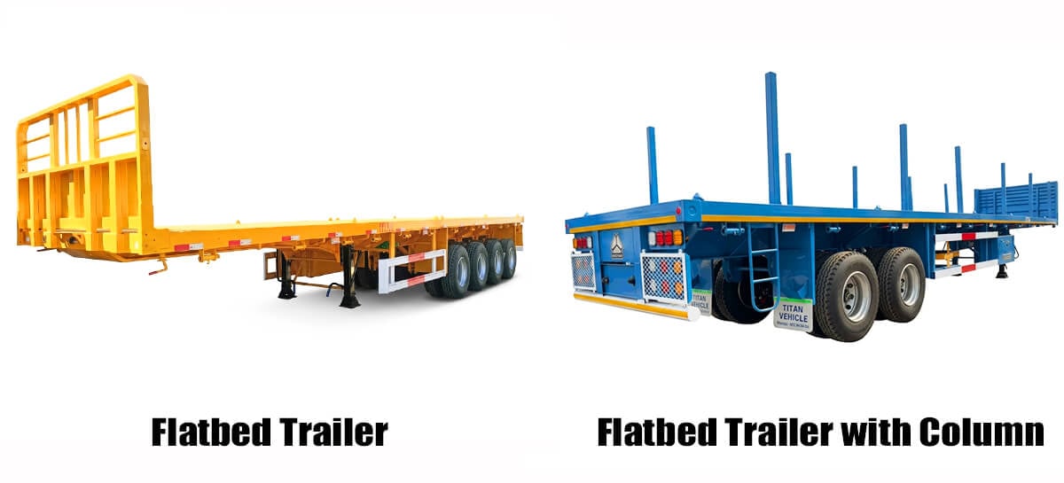 Titan Flatbed Trailer for Sale in C&ocirc;te d'Ivoire