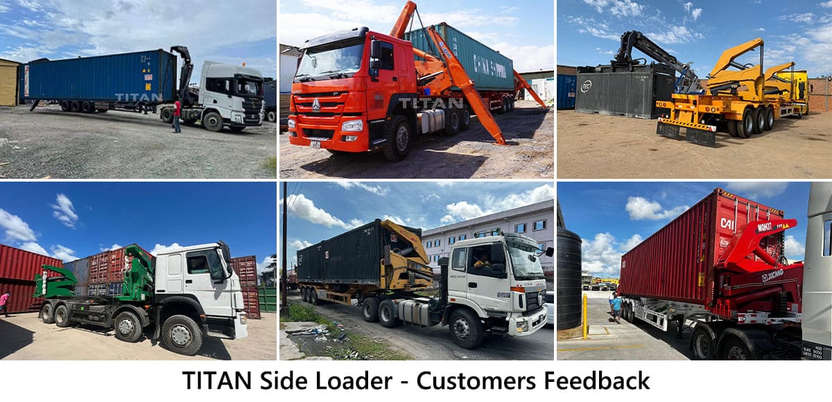 20 40 Ft Container Side Loader Trailer in Guyana: Types and Uses