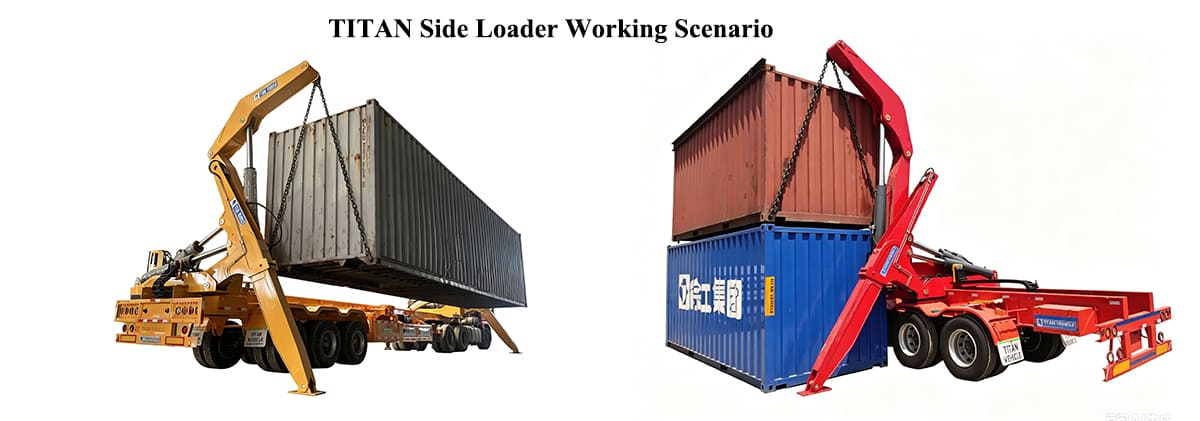 TITAN Sidelifter Trailer Guide for Papua New Guinea Freight