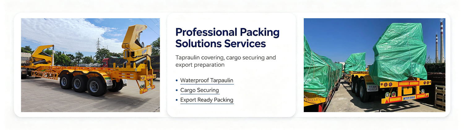 TITAN Sidelifter Trailer Guide for Papua New Guinea Freight