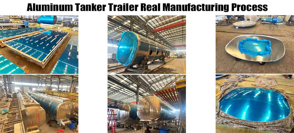 Aluminum Tanker Trailer for Sale in Tanzania | Titan Trailer