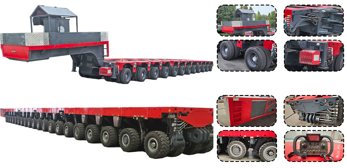 How Do Modular Trailer, SPMT and Goldhofer Differ in Saudi Arabia