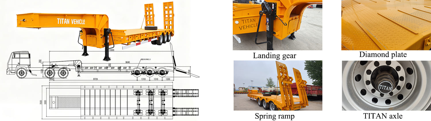 Lowbed Trailer vs Flatbed Trailer What Is the Difference
