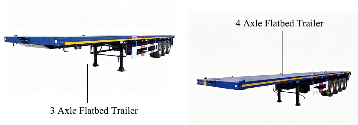 Lowbed Trailer vs Flatbed Trailer What Is the Difference