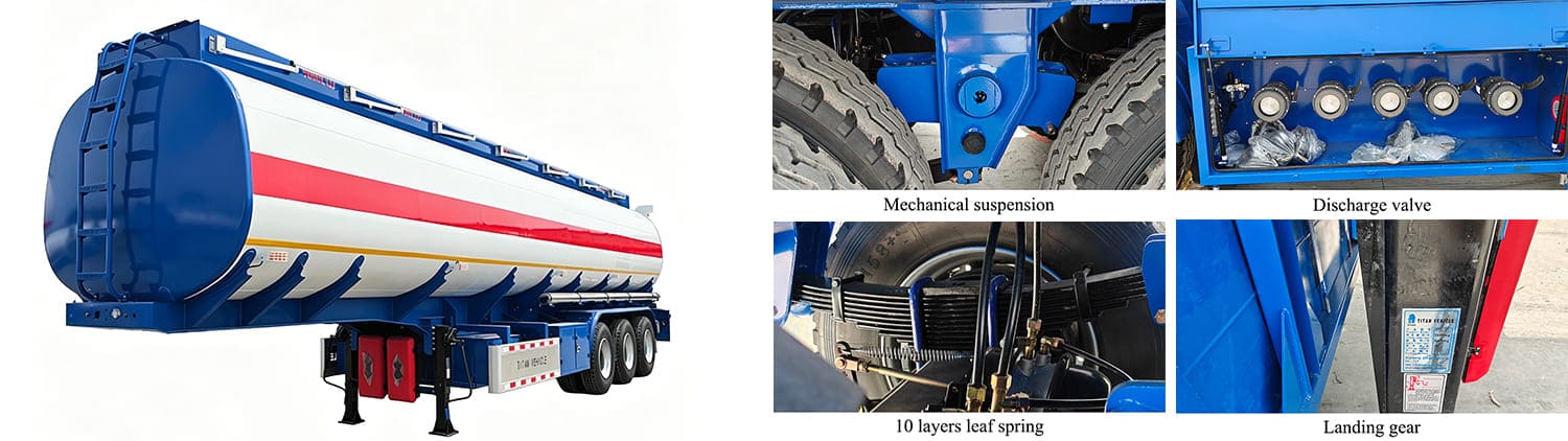 A Quick Guide to Tanker Semi Trailers Fuel, Cement, Asphalt & Chemical