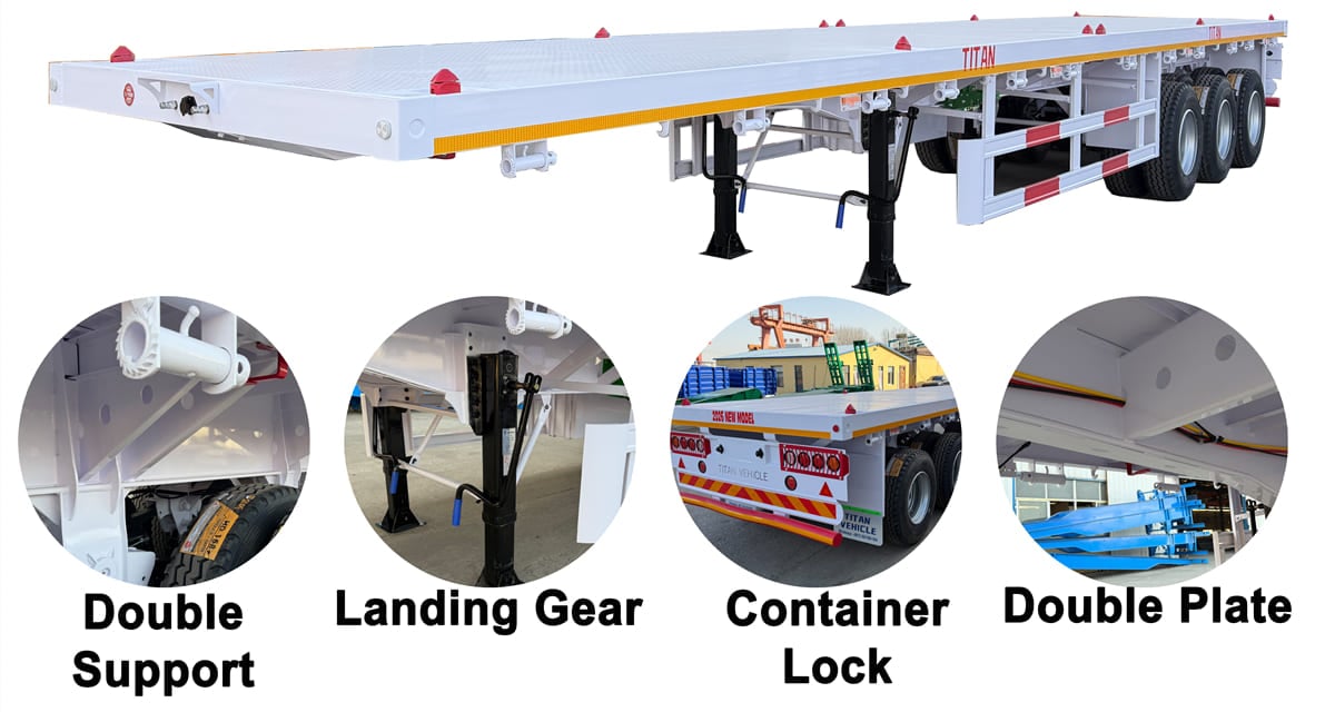 What Can a Flatbed Trailer Transport in Jamaica?