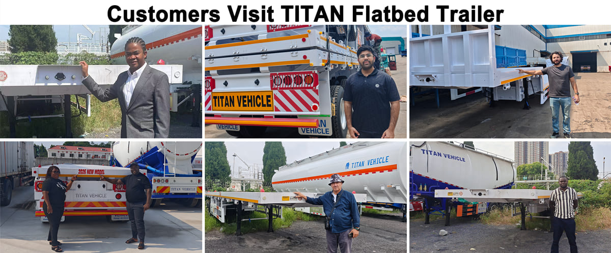 Flatbed Semi Trailer for Container and General Cargo