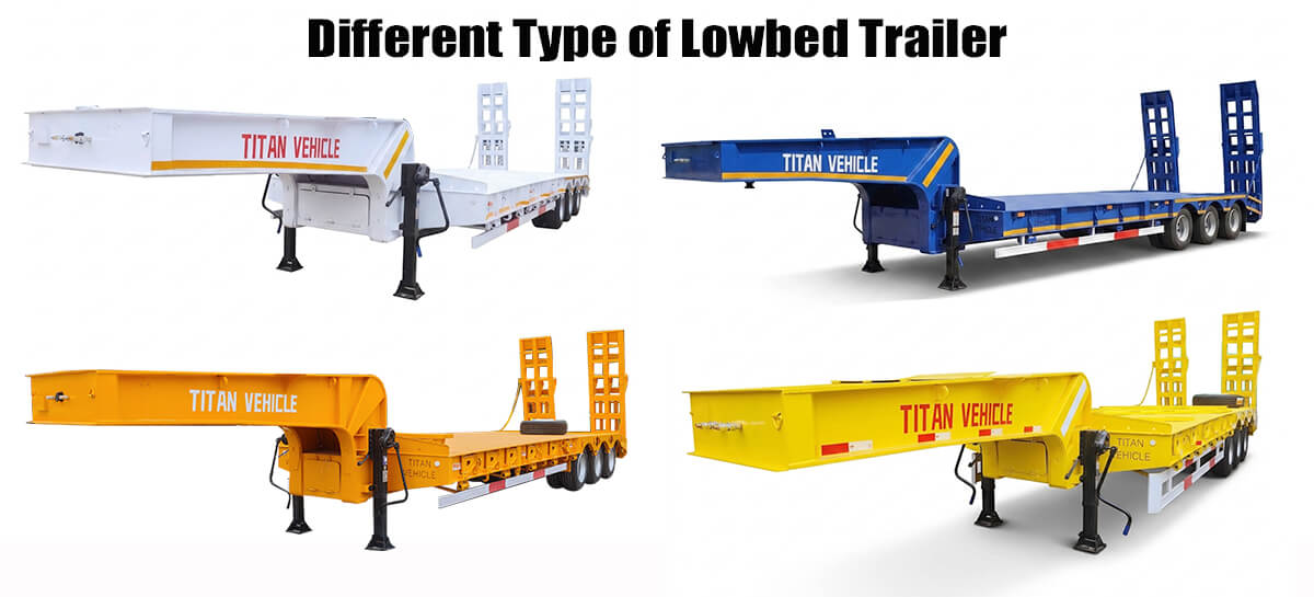 Titan Lowbed Trailer for Sale Price in Angola