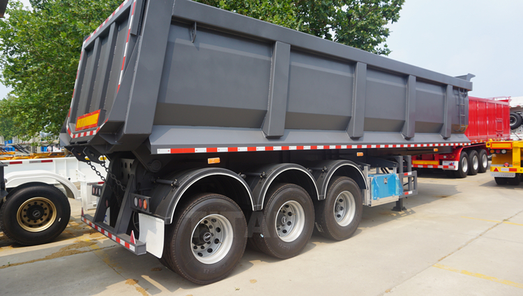 U Shape Dumper Trailer for Sale in Nigeria 