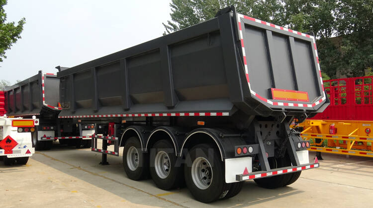 Semi Tipper Trailer for Sale - 3 Axle Semi Trailer Tipper