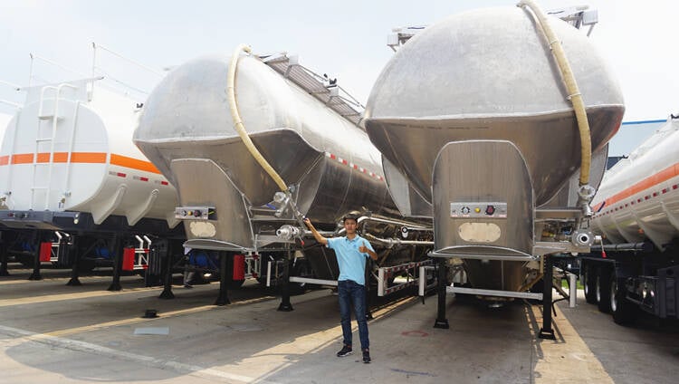 Wheat Flour Tanker Trailer