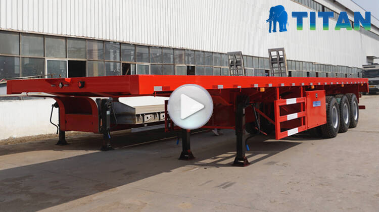 40ft container truck trailers for sale