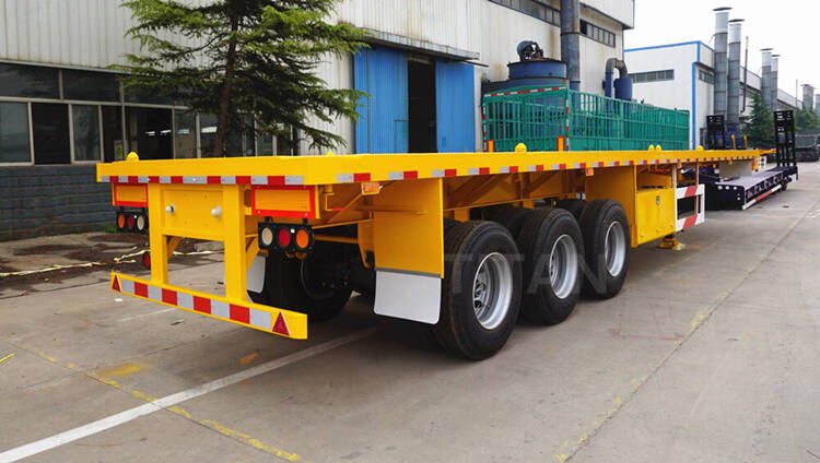 20/40ft Flatbed Container Trucks Trailers for sale