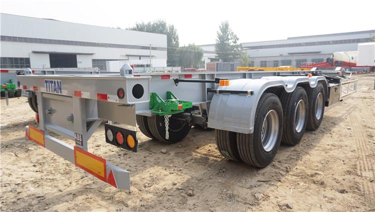 Tri Axle Skeleton Semi Trailer for Sale in Malaysia