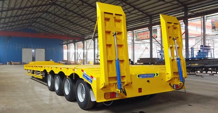 Heavy Duty 100 Ton Low Bed Truck Price in Dominica