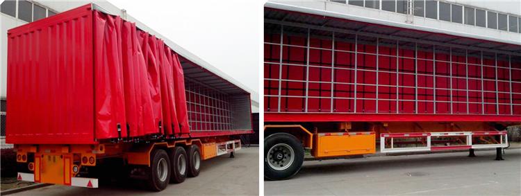 45 Foot Curtain Side Trailer for Sale in Madagascar
