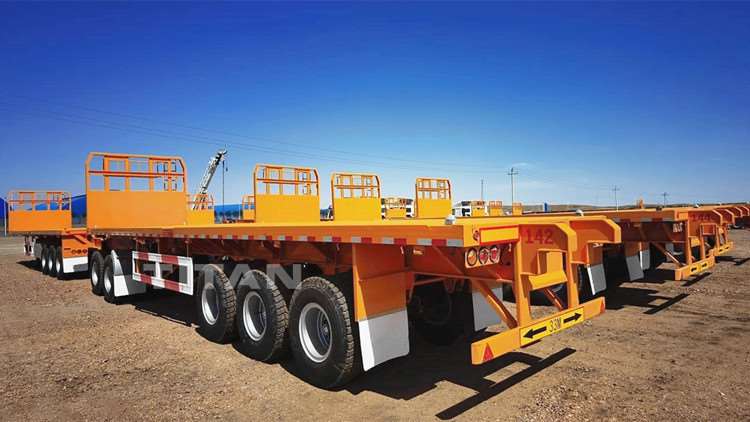 Superlink Flat Deck Trailers for Sale in Mozambique - TITAN Vehicle