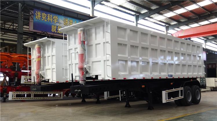 China 2 Axle 40T Tipper Trailer Manufacturers