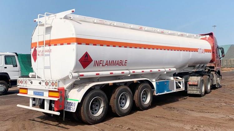 42000 liters Gas Tanker Truck Trailer