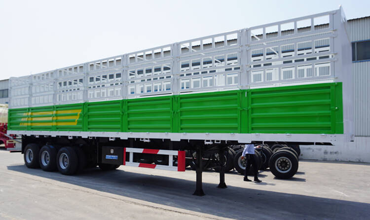 Animal Transport Livestock Trailer for Sale in Guinea - TITAN Vehicle