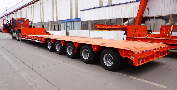 80 Ton Low Deck Trailer for Sale in Congo Kinshasa