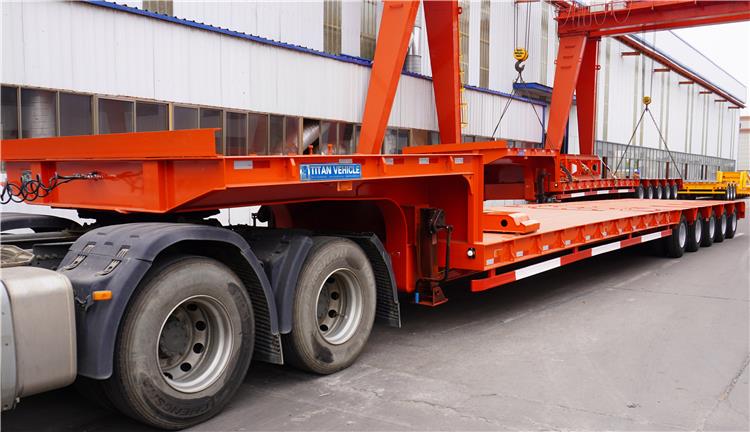 40ft Low Flatbed Trailer for Sale in Uganda KAMPALA