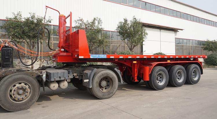 20ft Container Dump Trailer for Sale in Congo 