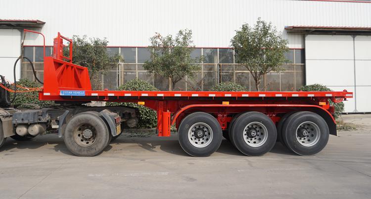 20ft Container Dump Trailer for Sale in Congo 