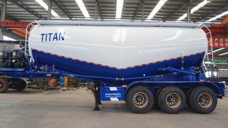 38t Bulk Cement Truck Trailer for Sale in Burundi