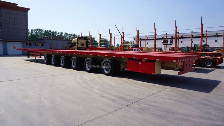 62 Meters Extendable Telescopic Trailer for Sale in Mauritius