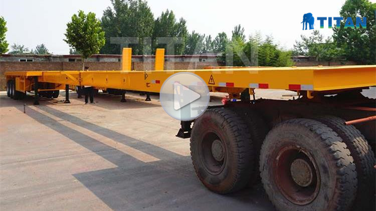 3 axle extendable flatbed semi trailers for sale , extendable flatbed trailer , extendable flat bed trailer