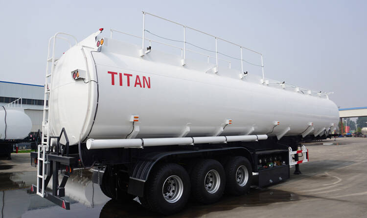 3 Axle Fuel Oil Tanker Trailer for Sale In Burundi Gitega