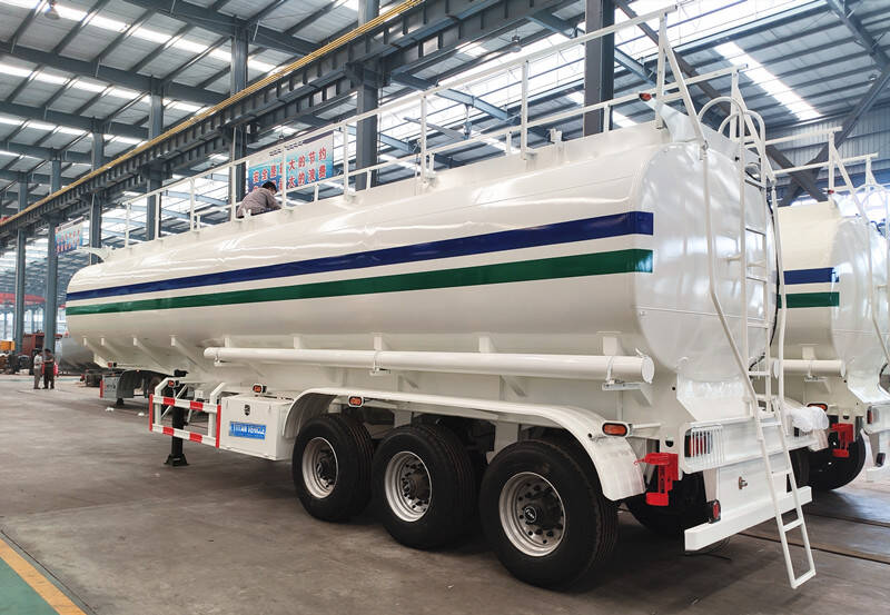 45000 Liters Diesel Tanker Trailer for Sale In Dominica SANTO DOMINGO