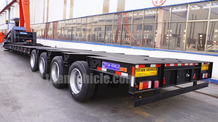 100ton Military Lowboy Trailer for Sale in Mauritius