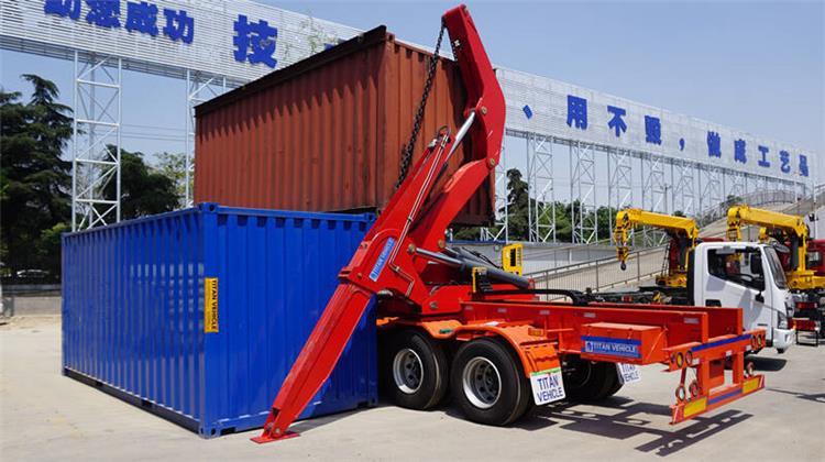 45 Ton Side Loader Container Trailer for Sale In Sudan Port Sudan