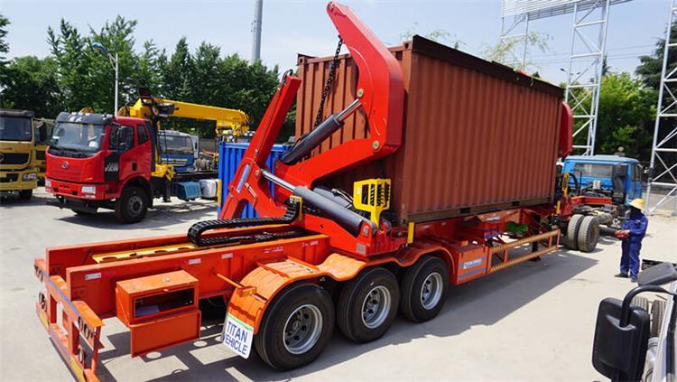 20/40Ft Side Loader Container Trailer Price