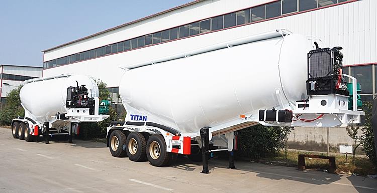 40cbm Cement Tanker Trailer for Sale in Zimbabwe