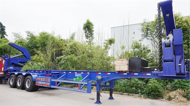 40 feet side loader container trailer