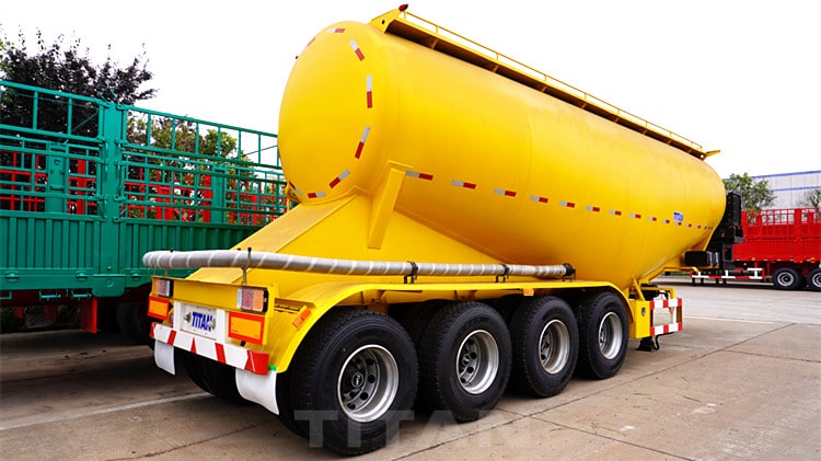 4 axle cement bulk trailer for sale