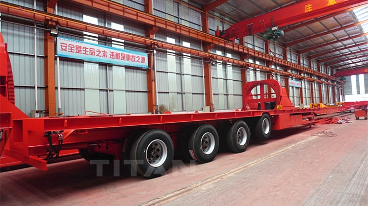4 Axle 56 Meters Trailer for Sale in Vietnam