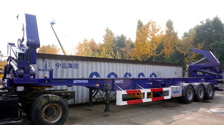 37 Tons Container Side Loader Trailer